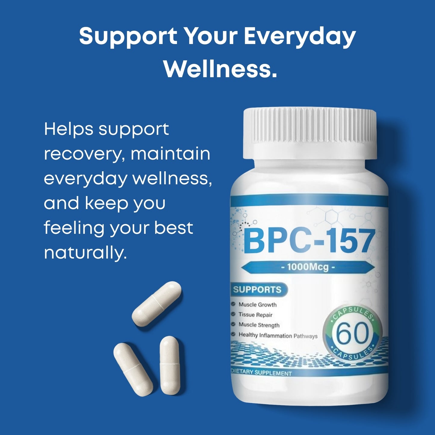BPC-157 peptide capsule