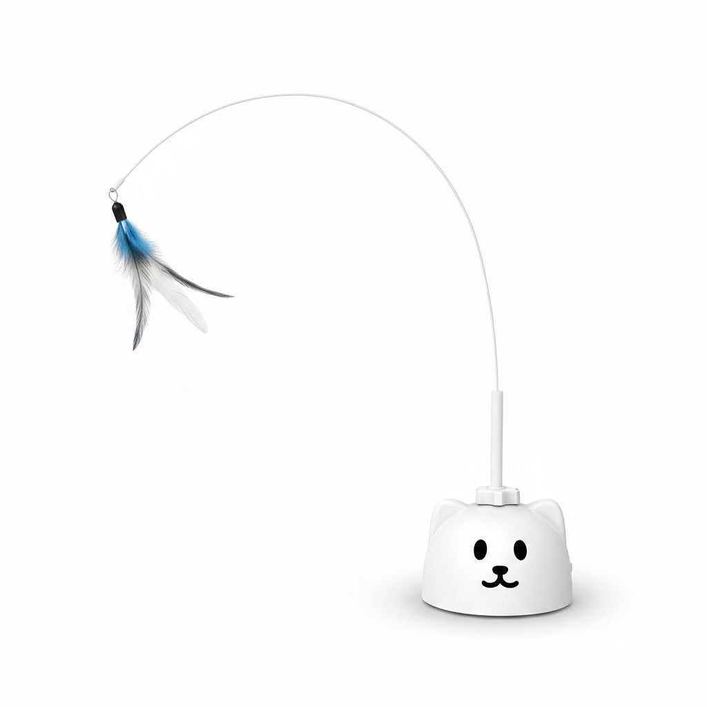 Automatic Flying Bird Simulation Toy for Cats