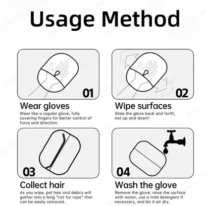 FurClear™ Pet Hair Remover Gloves