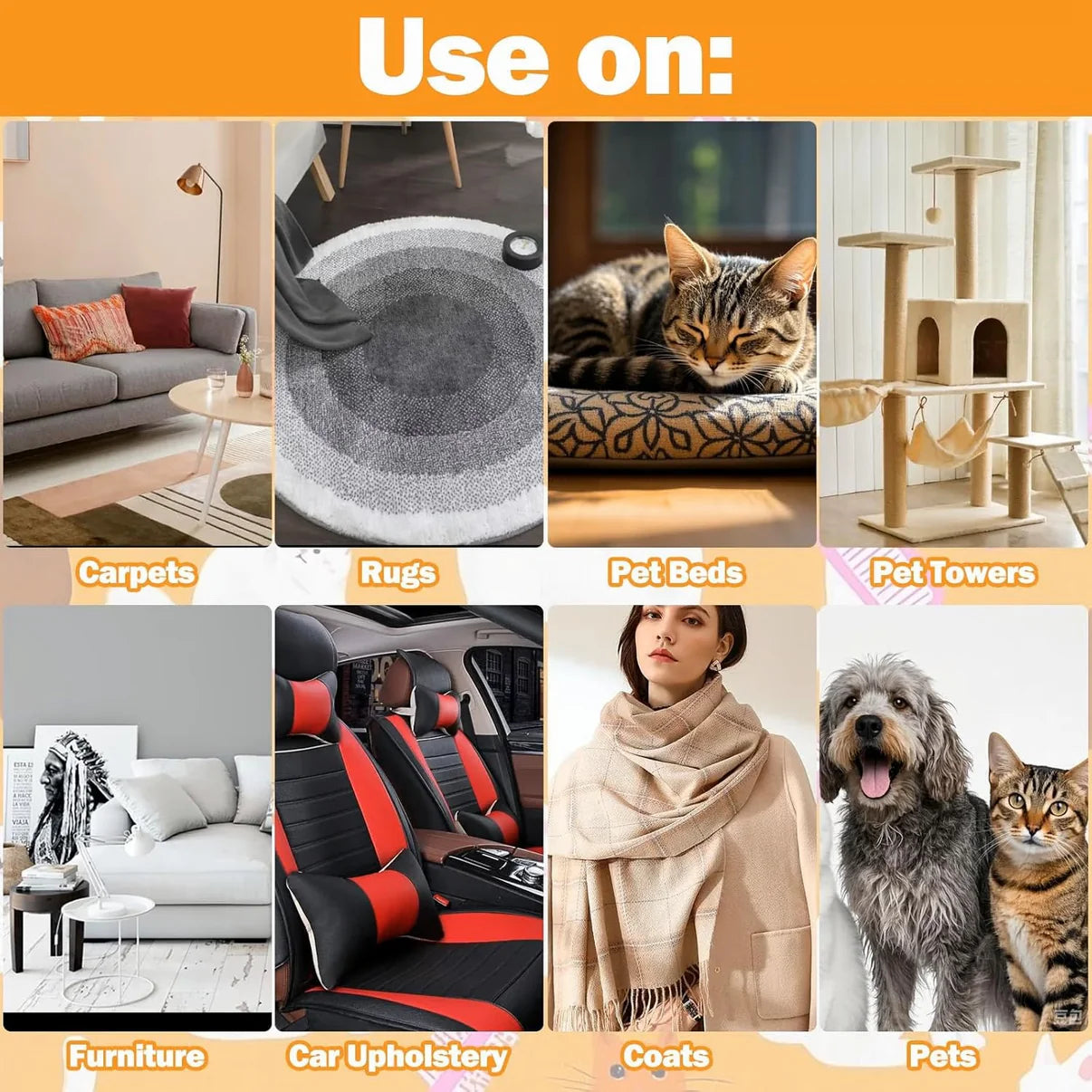 FurClear™ Pet Hair Remover Gloves