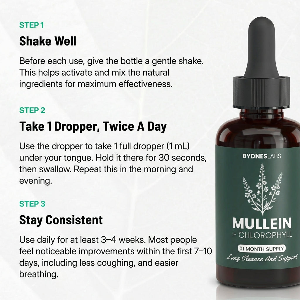 Bydneslabs™ Mullein + Chlorophyll